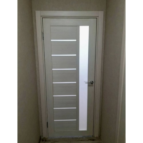 Межкомнатная дверь в Экошпоне T4 капучино